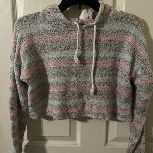 pastel cropped sweater